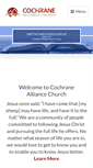 Mobile Screenshot of cochranealliance.com