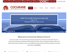 Tablet Screenshot of cochranealliance.com